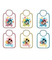 Lote 6 baberos Mickey Mouse