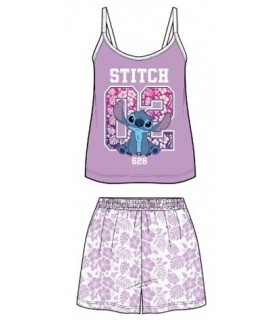 Pijama adulto tirantes Lilo & Stitch en caja
