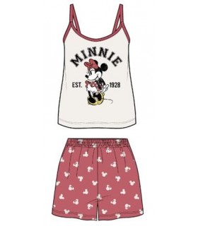 Pijama adulto tirantes Minnie en caja