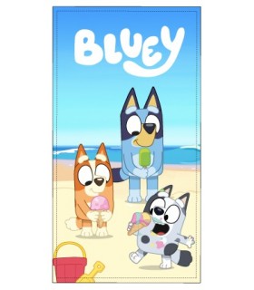 Toalla playa microfibra Bluey