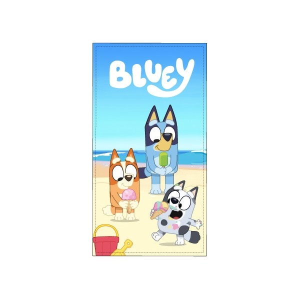 Toalla playa microfibra Bluey