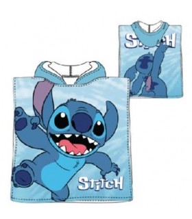 Poncho playa microfibra Stitch