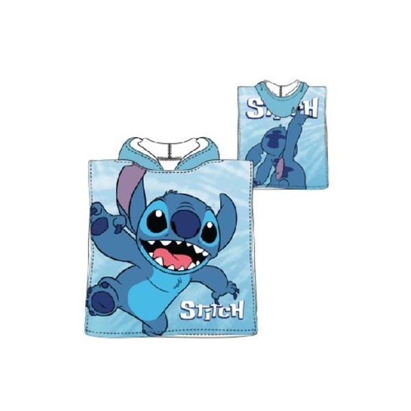 Poncho playa microfibra Stitch