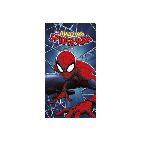 Toalla playa microfibra Spiderman