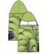 Poncho playa microfibra Hulk