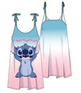 Vestido infantil Stitch