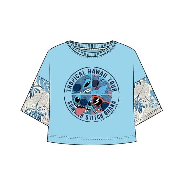 Camiseta infantil Stitch