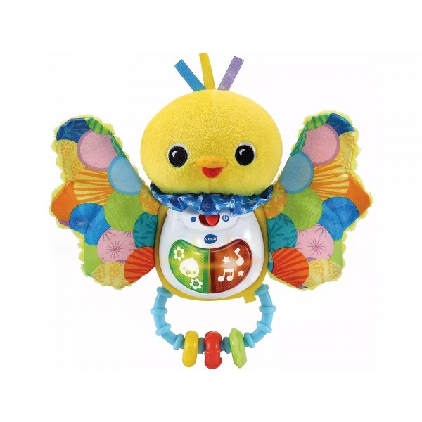 Sonajero Pajarito de Tela Melodías y Sensaciones