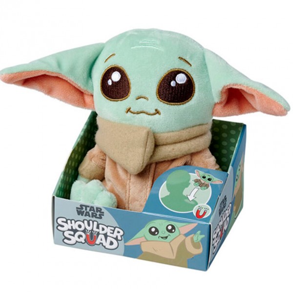 Peluche Grogu para hombro 12 cm