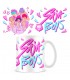 Taza Saja Boys Art KPop Demon Hunters 325ml