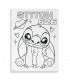 Pinta con números en lienzo + acuarelas Stitch Disney