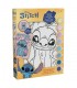 Pinta con números en lienzo + acuarelas Stitch Disney