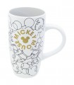 TAZA CERAMICA LATTE 695 ML EN CAJA REGALO MICKEY MOUSE SIGNATURE