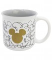 TAZA CERAMICA DESAYUNO 400 ML EN CAJA REGALO MICKEY MOUSE SIGNATURE