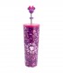 VASO TERMO ACERO INOXIDABLE CON CAÑA 3D 770 ML MINNIE MOUSE CHERRYLICIOUS