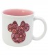 TAZA CERAMICA DESAYUNO 400 ML EN CAJA REGALO MINNIE MOUSE CHERRYLICIOUS
