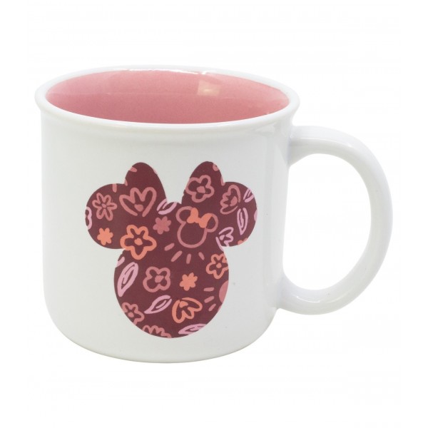 TAZA CERAMICA DESAYUNO 400 ML EN CAJA REGALO MINNIE MOUSE CHERRYLICIOUS