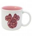TAZA CERAMICA DESAYUNO 400 ML EN CAJA REGALO MINNIE MOUSE CHERRYLICIOUS