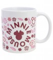TAZA CERAMICA 325 ML EN CAJA REGALO MINNIE MOUSE CHERRYLICIOUS