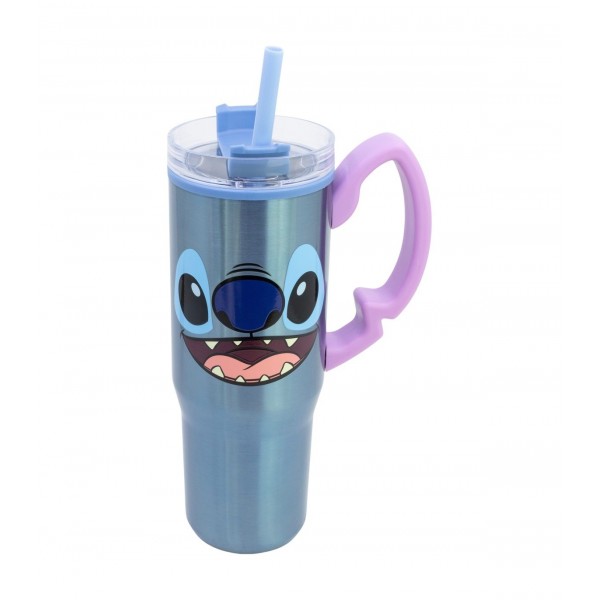 TAZA COOL EASY DOBLE PARED XL Y ASA CHARACTER 770 ML STITCH ALOHA