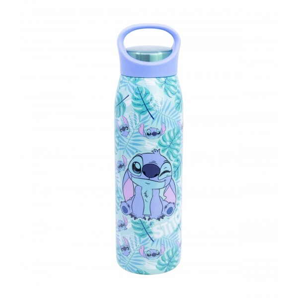BOTELLA GLAM TERMO ACERO INOXIDABLE 665 ML STITCH ALOHA