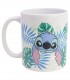 TAZA CERAMICA 325 ML EN CAJA REGALO STITCH ALOHA