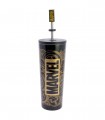 VASO TERMO ACERO INOXIDABLE CON CAÑA 3D 770 ML MARVEL GOLDEN TREASURE
