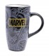 TAZA CERAMICA LATTE 695 ML EN CAJA REGALO MARVEL GOLDEN TREASURE