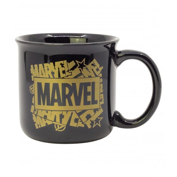 TAZA CERAMICA DESAYUNO 400 ML EN CAJA REGALO MARVEL GOLDEN TREASURE
