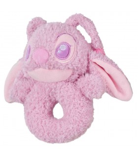 Peluche Sonajero Angel Stitch Disney
