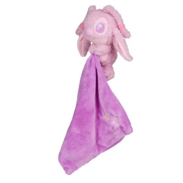 Disney Stitch Angel Rattle plush toy