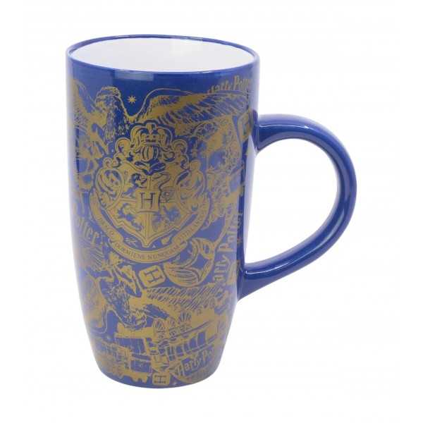 TAZA CERAMICA LATTE 695 ML EN CAJA REGALO HARRY POTTER MAGIC & MAYHEM