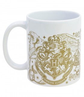 TAZA CERAMICA 325 ML EN CAJA REGALO HARRY POTTER MAGIC & MAYHEM