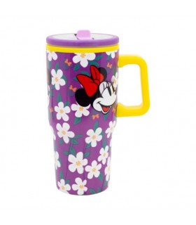 TAZA COOL EASY DE DOBLE PARED CON SIPPER 640 ML MINNIE SUNSHINE