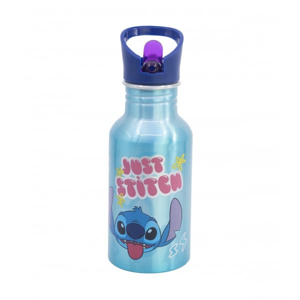BOTELLA ALUMINIO NEVADA SIPPER 545 ML STITCH DRAWING