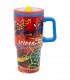 TAZA COOL EASY DE DOBLE PARED CON SIPPER 640 ML SPIDERMAN MOVING TARGET
