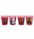 SET 4 PCS VASO PP JOY 285 ML SPIDERMAN