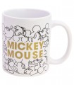 TAZA CERAMICA 325 ML EN CAJA REGALO MICKEY MOUSE SIGNATURE