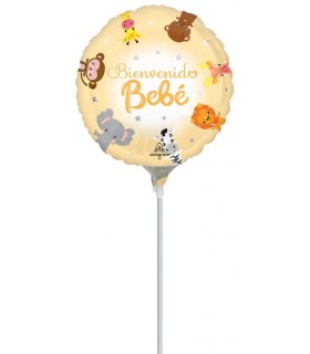 9" Bienvenido Animales Bebé