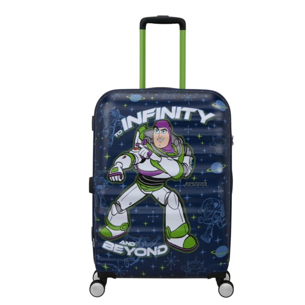 American Tourister Wavebreaker Disney Spinner 67 cm - 64 litros - 67x47x26 cm - Buzz Lightyear