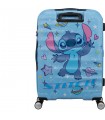 American Tourister Wavebreaker Disney Spinner 67 cm - 64 litros - 67x47x26 cm - Stitch Universe