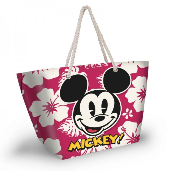 Bolsa de playa Mickey Mouse roja