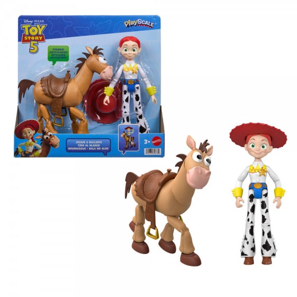 Set figuras Jessie & Perdigón Toy Story 5 Disney Pixar