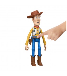 Figura parlanchina Woody Toy Story 5 Disney Pixar 23cm español