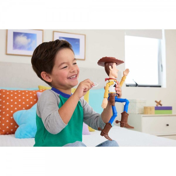 Figura Deluxe Woody Toy Story 5 Disney Pixar 30cm español
