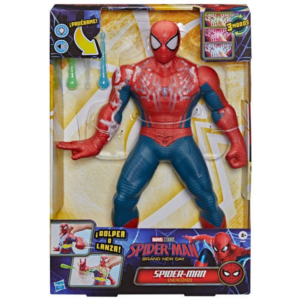 SPIDER-MAN Bran New Day Figura SPIDER-MAN Energizado