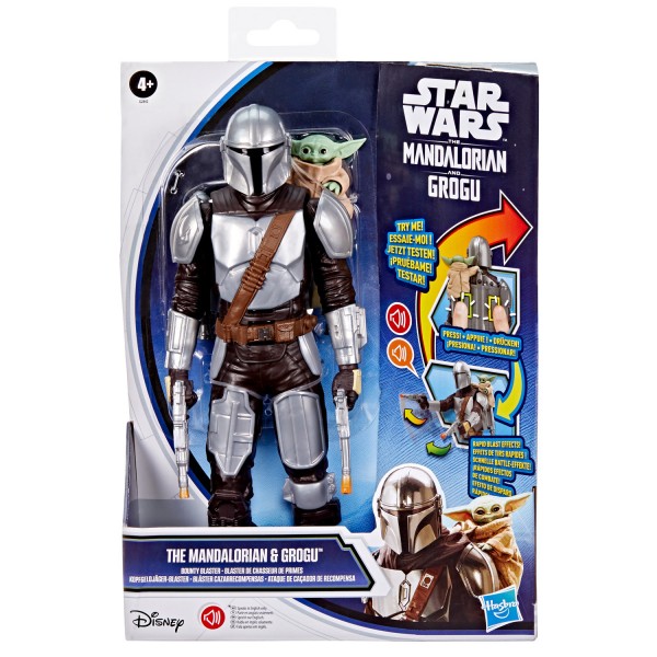 Star Wars Figura Electrónica The Mandalorian and Grogu
