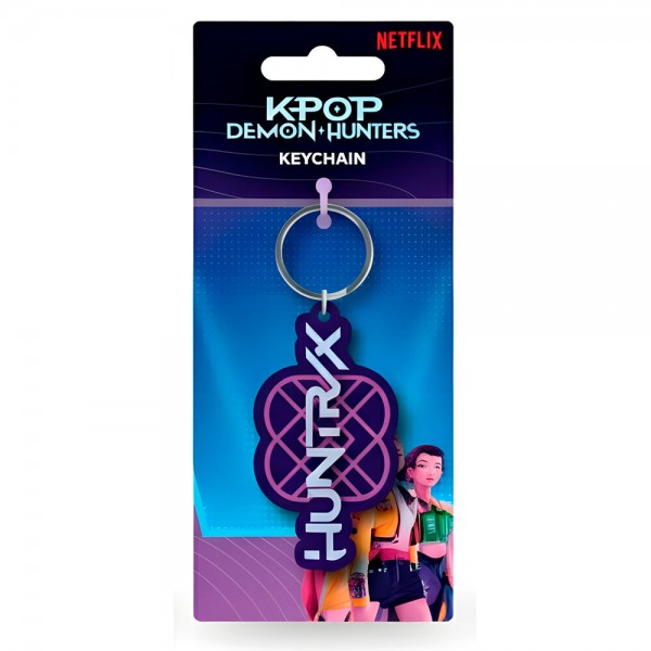 Llavero Logo Huntrix KPop Demon Hunters