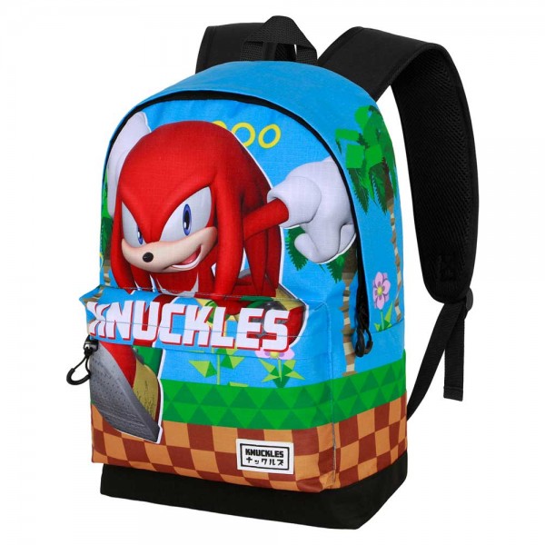 Mochila Sonic The Hnuckles Knuckles Run HS FAN 2.2, Multicolor