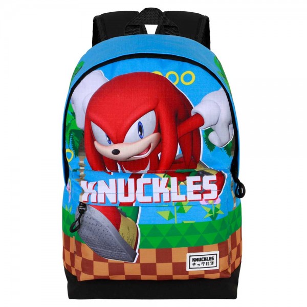 Mochila Sonic The Hnuckles Knuckles Run HS FAN 2.2, Multicolor